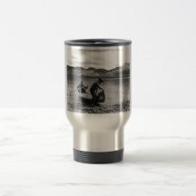 Canoeing on Junjik River Coffee Mugs