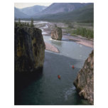 Canoeists, Mountain River, Northwest Territories, flyers