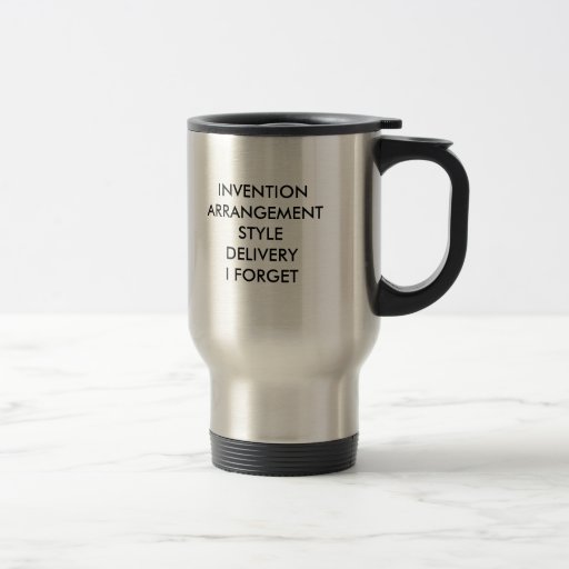 Canons of Rhetoric Coffee Mug
