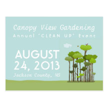 Canopy View Postcard