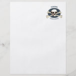 Can't Lose Pirate Skull Personalized Flyer