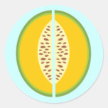 Cantaloupe Cantaloup Mushmelon Fruit Sweet Health Stickers