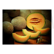 Cantaloupe Greeting Cards