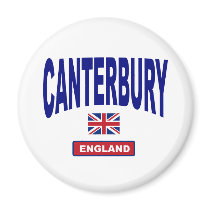 Canterbury England Refrigerator Magnets