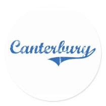 Canterbury New Hampshire Classic Design Sticker