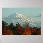 Canvas Print: Autumn Mt. Rainier