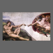 Canvas Print - Creation of Adam posters