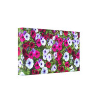 Canvas Print: Pink & Lavender Flowers