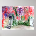 CANVAS - WATERCOLOR PAINTING BY HARRIET DAVIDSOHN posters