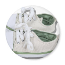 CanvasBabyShoes101610 Refrigerator Magnets