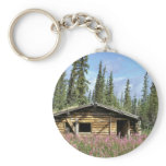 Canyon Village log cabin Key Chains