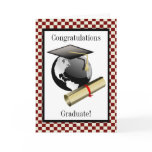 Cap and Diploma Greeting Card