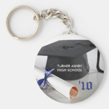 Cap and Tassel Custom Graduation Keychain Gift_v2