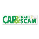 Cap and Trade is a Scam bumper stickers