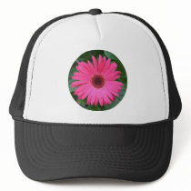 Cap, Pink Gerber Daisy Mesh Hats