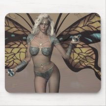 Caparina, Protector of The Butterflies Mouse Pad