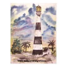 cape canaveral lighthouse, Cape Canaveral Light... Postcards