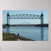 Cape Cod Canal Bridges Photograph Posters