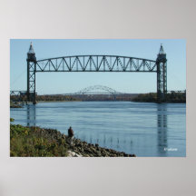 Cape Cod Canal Bridges Photograph Posters