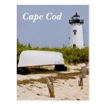 Cape Cod Mass  Edgartown Lighthouse Post Card