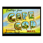 Cape Cod Massachusetts Vintage Postcard