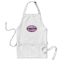 Cape Cod Oval Design. Aprons
