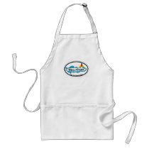 Cape Cod Oval Design. Apron