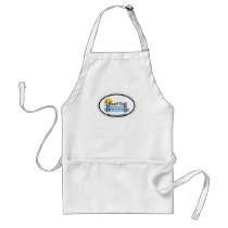 Cape Cod Oval Design. Apron