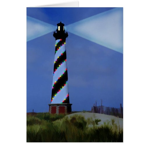 Cape Hatteras Holiday Lights Card