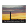 Cape Hatteras Lighthouse at Sunset OBX Postcard