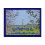 Cape Hatteras Lighthouse from Wetlands Series Post Cards