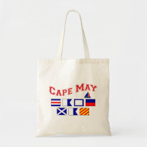 Cape May, NJ Canvas Bags