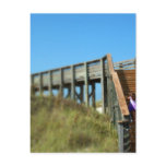 Cape San Blas Boardwalk, Florida beach girl postcards