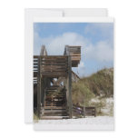 Cape San Blas Florida Dunewalk from beach side invitations