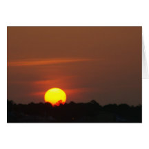 Cape San Blas Sunset Greeting Cards