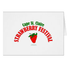 Cape St. Claire Strawberry Festival Gifts Greeting Cards