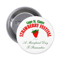 Cape St. Claire Strawberry Festival Gifts Pin