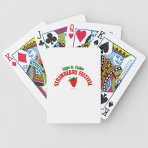 Cape St. Claire Strawberry Festival Gifts Poker Cards