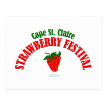 Cape St. Claire Strawberry Festival Gifts Postcards