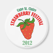 Cape St. Claire Strawberry Festival Magnet