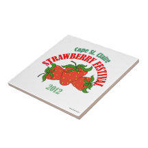 Cape St. Claire Strawberry Festival Tile