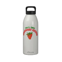 Cape St. Claire Strawberry Waterbottle Reusable Water Bottle