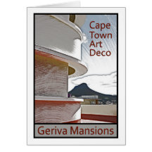 Cape Town Art Deco - Geriva Mansions Card