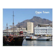 Cape Town V&A Waterfront, South Africa Post Card