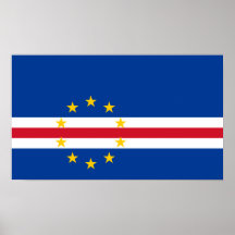 Cape Verde – Cape Verdean Flag Poster
