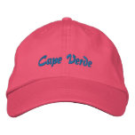 Cape Verde custom hat Embroidered Baseball Cap
