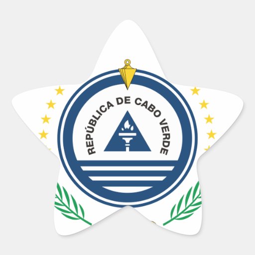 cape verde emblem stickers
