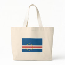 Cape Verde Flag Tote Bags