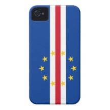 Cape Verde Flag iPhone 4 Case