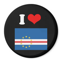 Cape Verde Flag Refrigerator Magnets